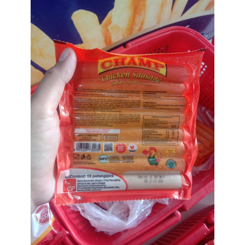 

CHAMP SOSIS AYAM 375gr