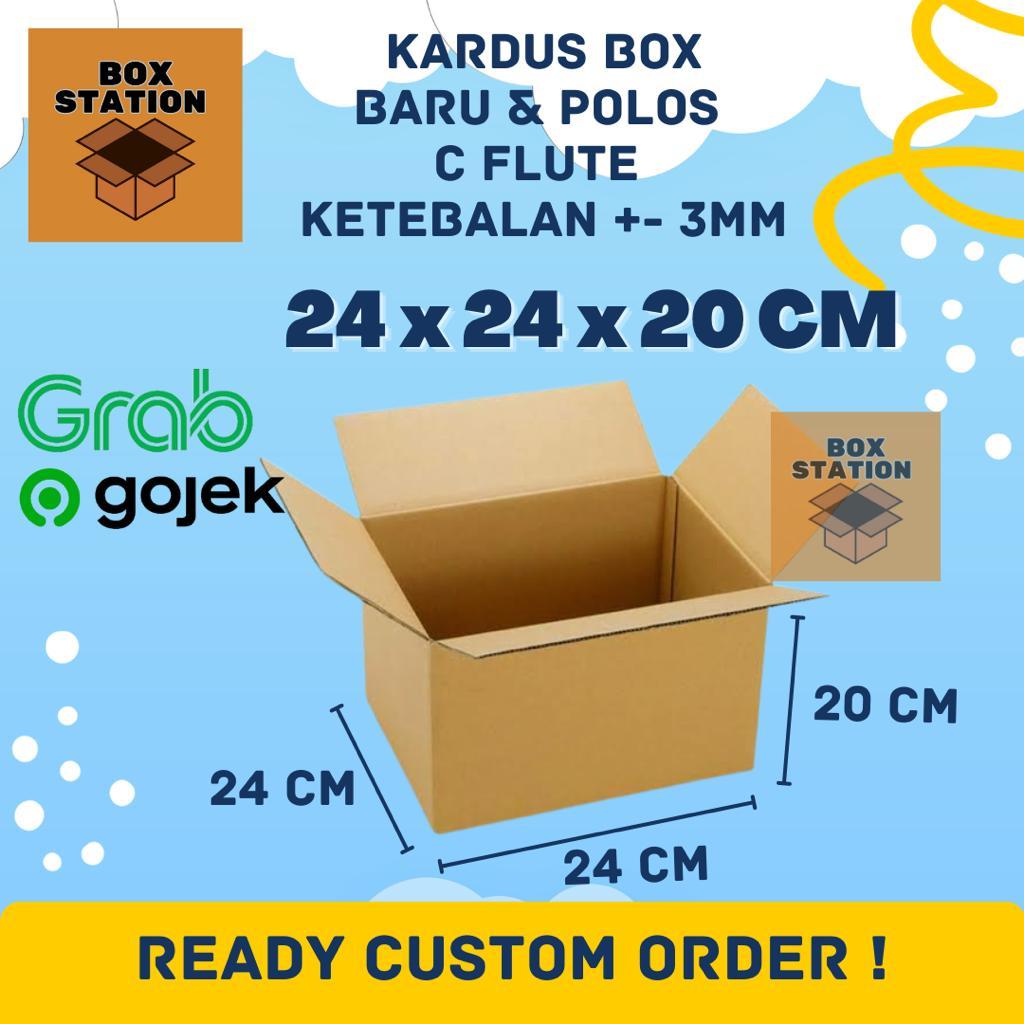 

Kardus A1 Uk 24 x 24 x 20 cm C/f Baru - Box Kotak Packing Custom Dus