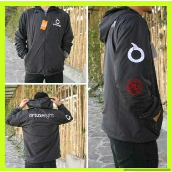 Jaket Parasut Pria Olahraga Ortuseight Running Jogging Jacket Parasit Pria Joging Jaket Olahraga Ort