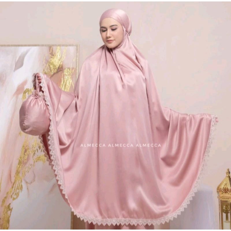 mukena  jumbo mukena satin