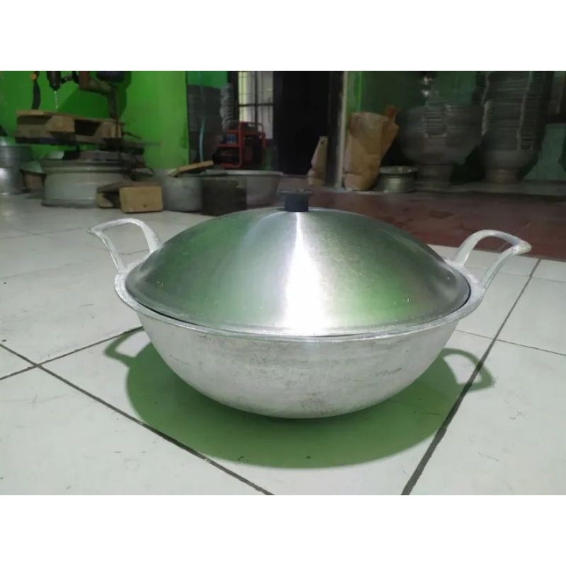 katel kuali wajan cekung tutup no 16 anti lengket
