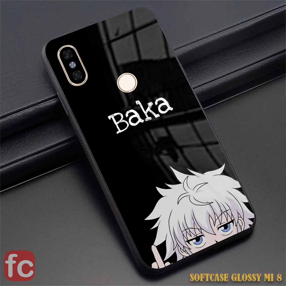 Softcase Glossy Xiaomi Mi 8 |AA17| Case Kilau Mi8 | Kesing Silicon Casing Freedom Case Unik Keren An