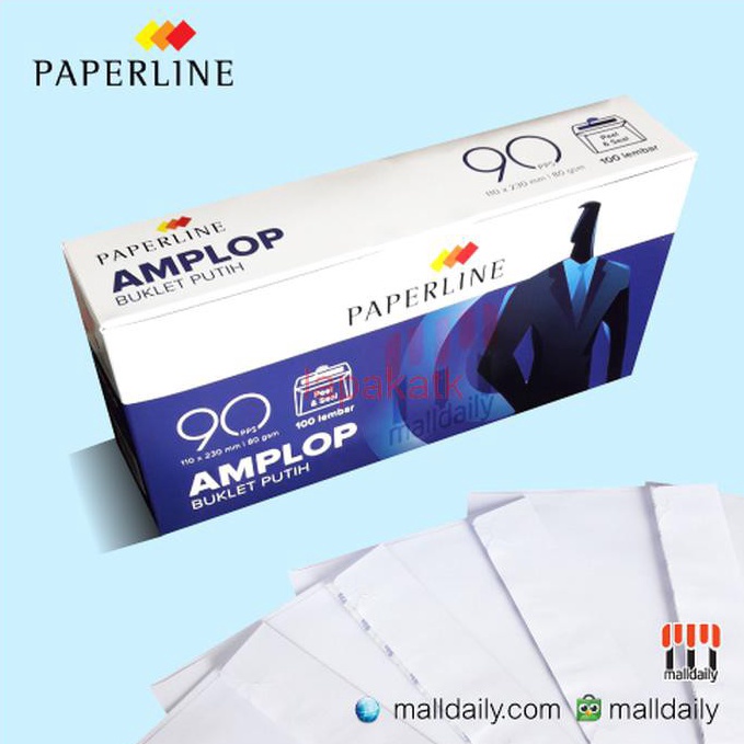 

3.3 sale PAPERLINE AMPLOP PUTIH 90 MERPATI