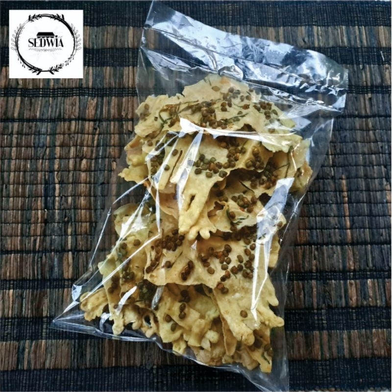 

Peyek Kacang Hijau Renyah 250 gr