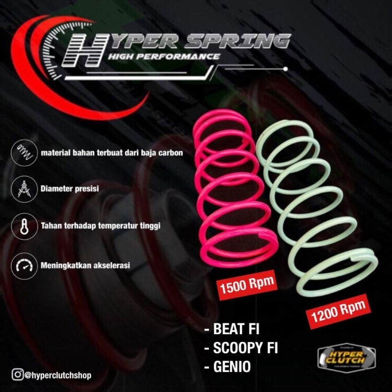 Per CVT 1200Rpm 1500Rpm beat scoopy fi genio