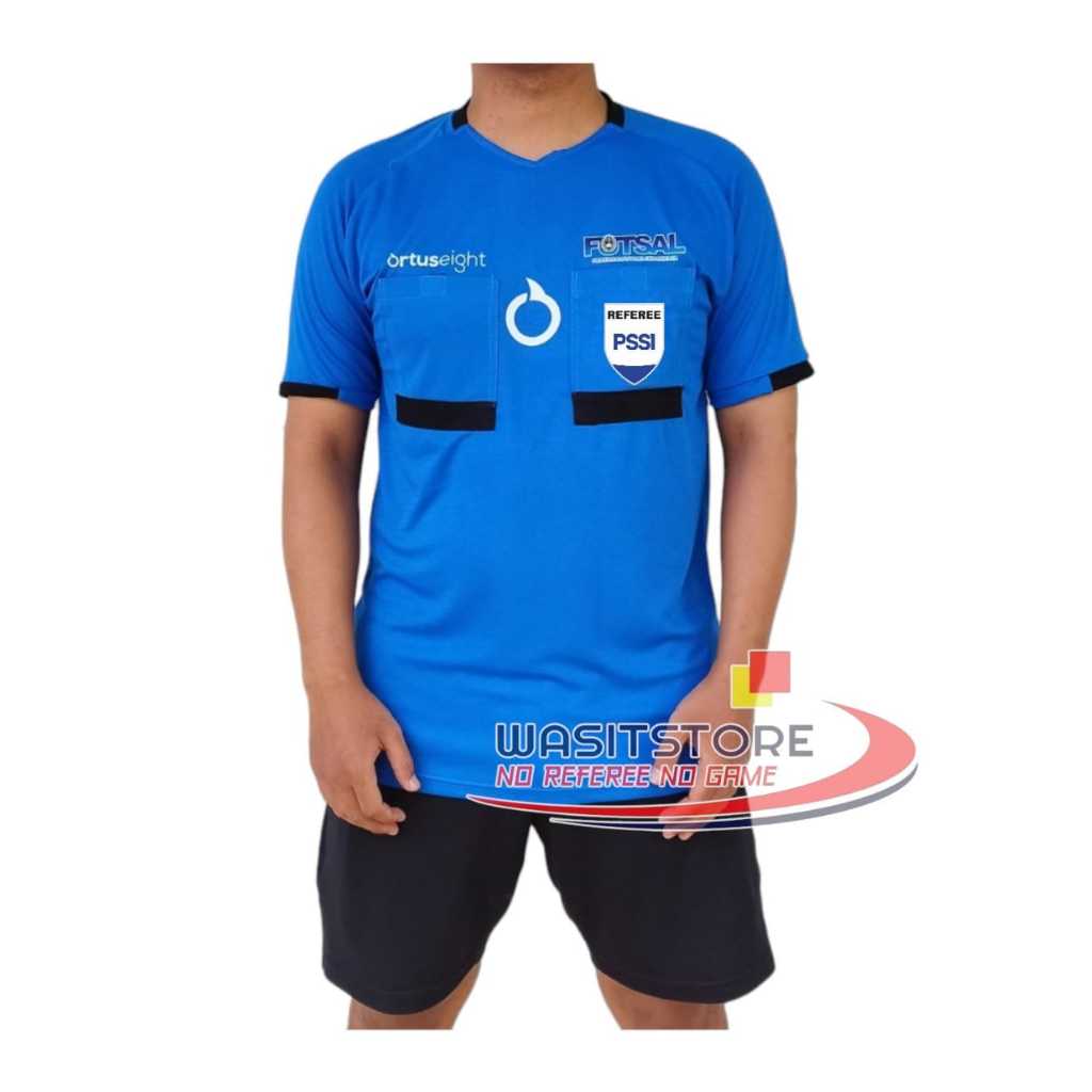 SETELAN BAJU TUGAS WASIT FUTSAL ORTSGHT BAJU DAN CELANA BIG SIZE (ORTSGHT- DADA ORTS- FUTSAL - REFER