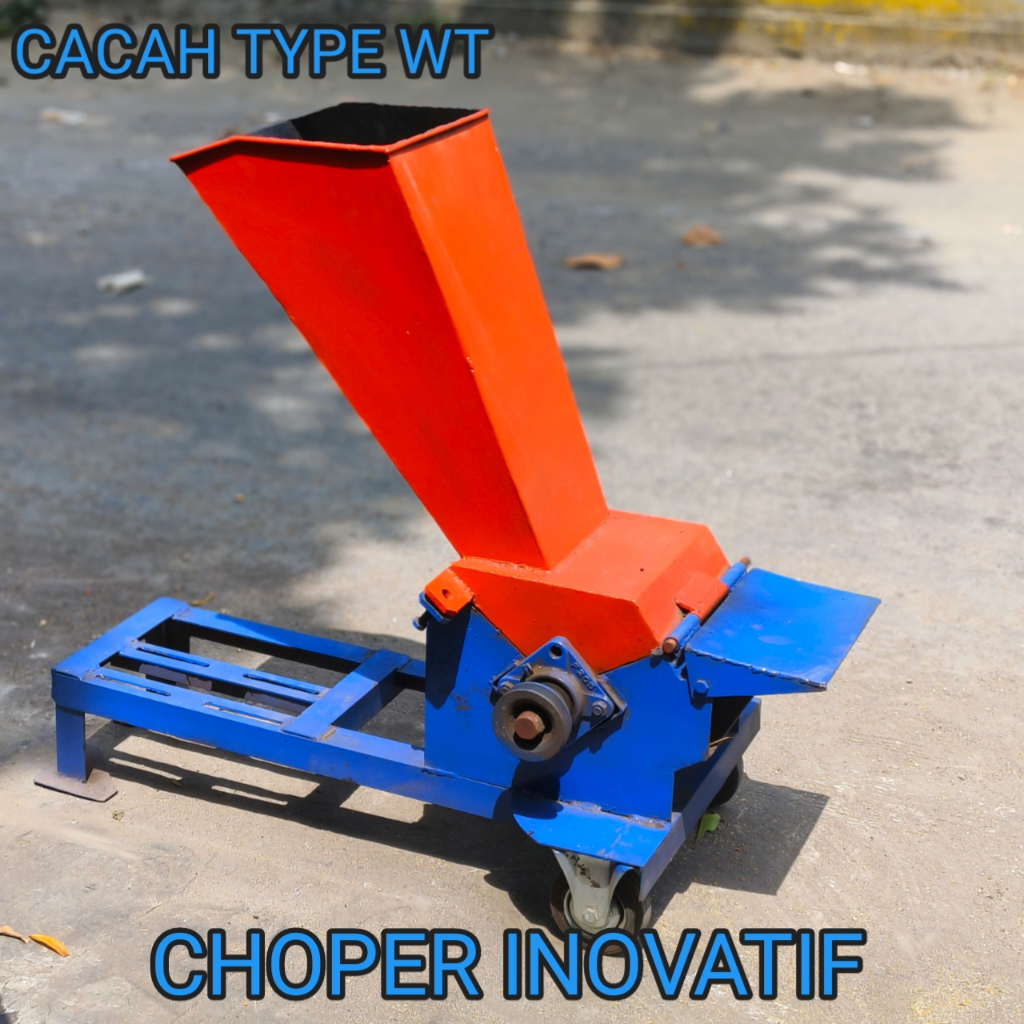 Mesin choper type WT, mesin cacah rumput pakan ternak