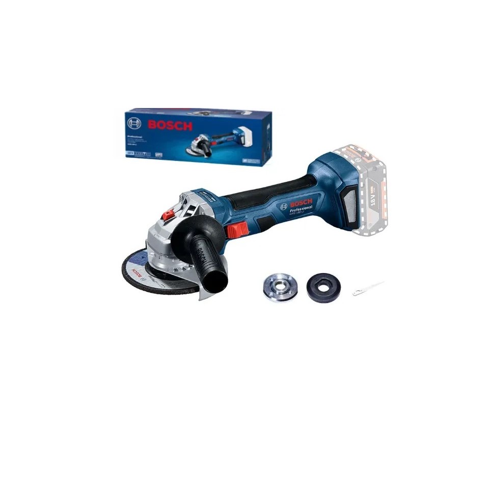 GWS180-LI GERINDA BATERAI CORDLESS GRINDER 4" SOLO BOSCH GWS 180 LI