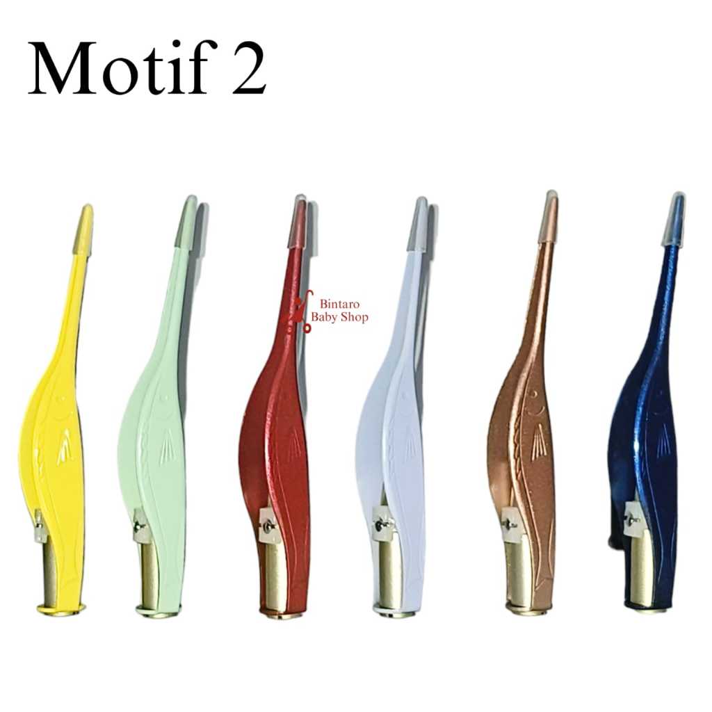 LONG REACH TWEEZER LAMP PLUS CASE / PINSET UPIL LAMPU PANJANG DENGAN CASE