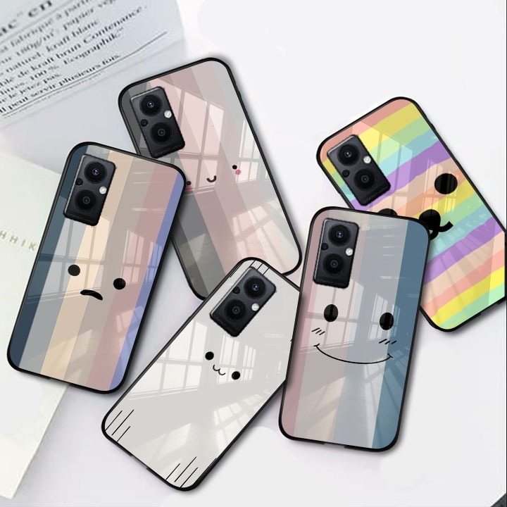 Case Kaca Reno 7Z 5G - Kesing Hp  Reno 7Z 5G  - Case Kaca Kilau Reno 7Z 5G  - Case VIVO Y36 (GC111)