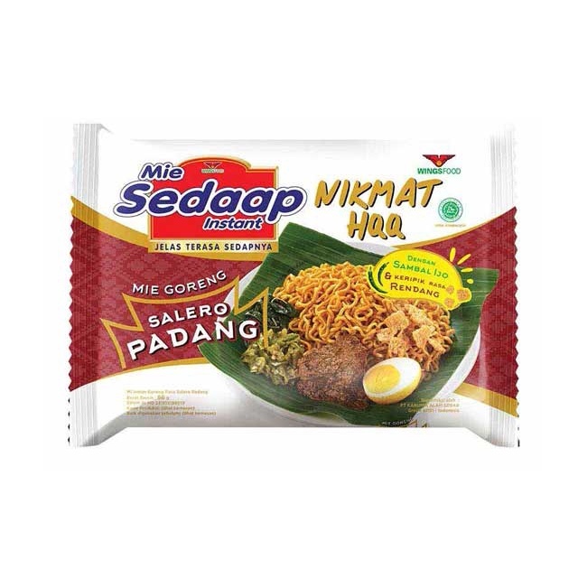 

SEDAAP MIE SALERO PADANG GORENG 86GR