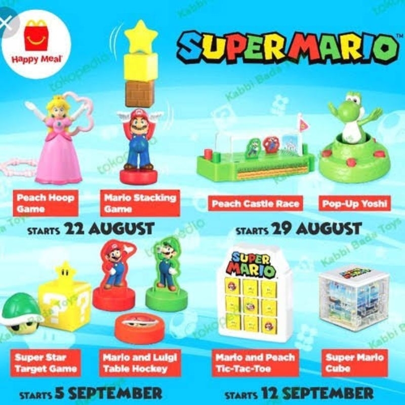 Happy Meal Super Mario