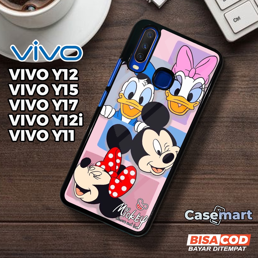 Case VIVO Y12 Y15 Y17 Y12i Y11 Casemart Casing VIVO Case Glossy Case Aesthetic Custom Case Anime Cas