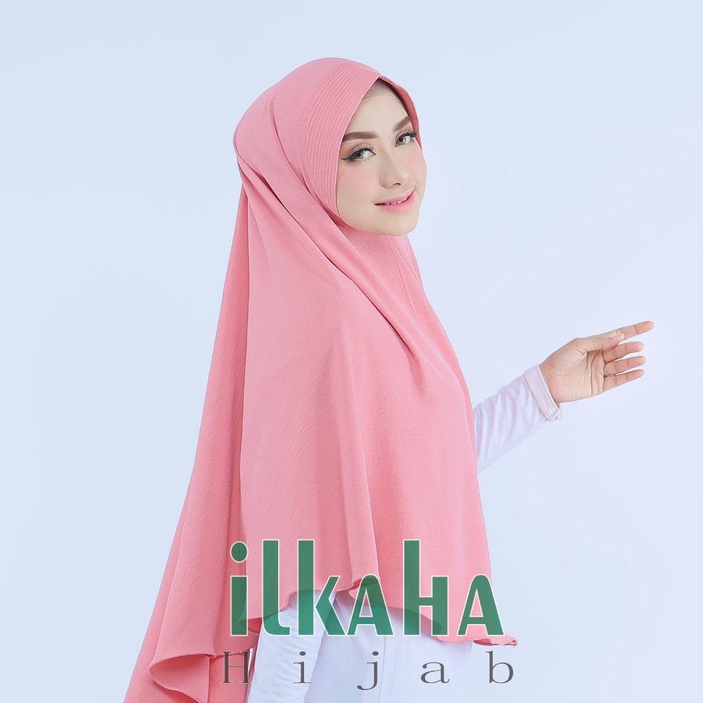 HIJAB PET XL CRINKLE NON TALI/JILBAB/KERUDUNG JUMBO CRINKLE PET XL NON TALI