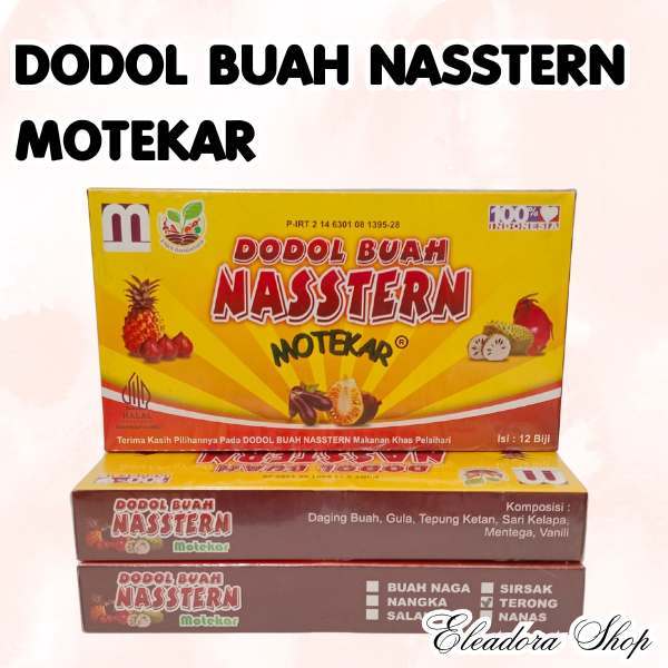 

Dodol Buah Nasstern Motekar - Dodol Buah Khas Pelaihari Kalimantan Selatan