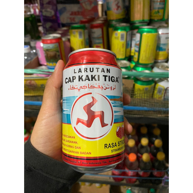 

Laruran Cap Kaki Tiga Kaleng