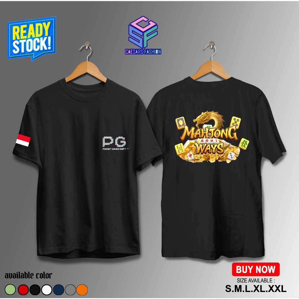 Kaos Baju MAHJONG WAYS 2 Kaos Kake Zeus Slot PRAGMATIC PLAY
