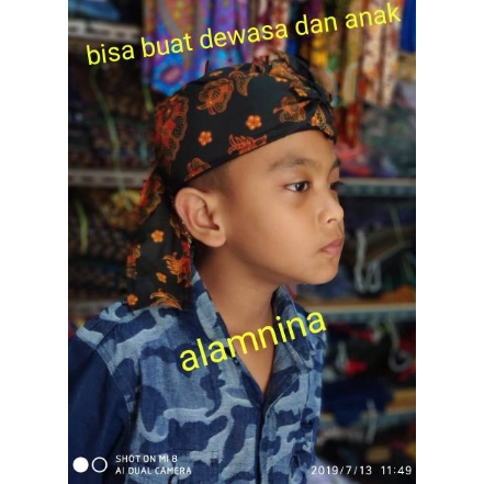 Udeng iket jawa sunda cirebon batik