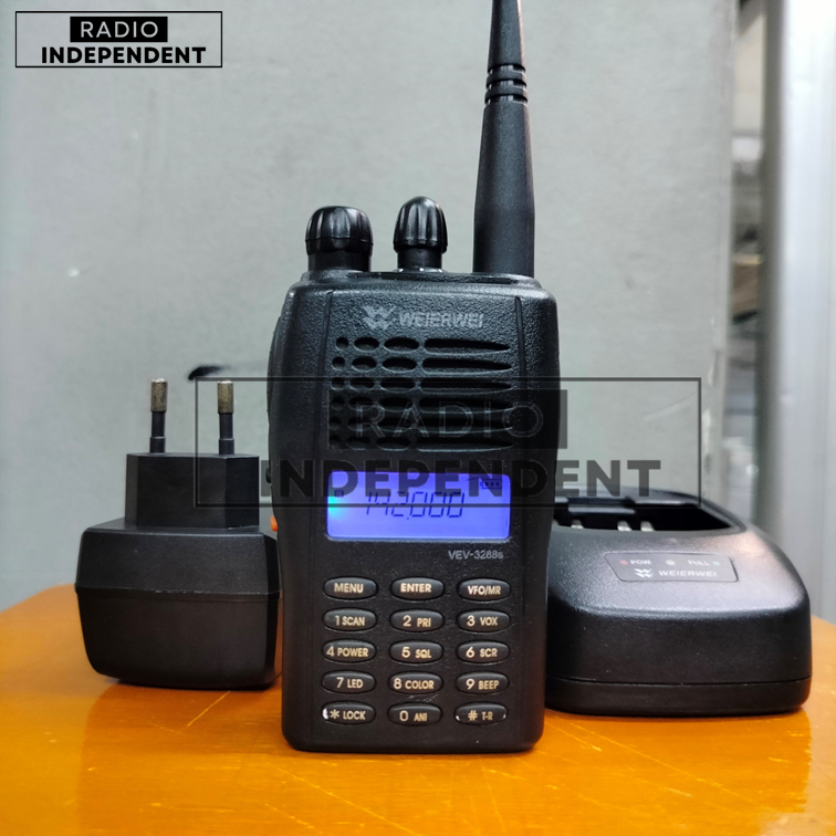 HT SECOND WEIERWEI VEV 3288S VHF BEKAS FREQ136-174MHZ