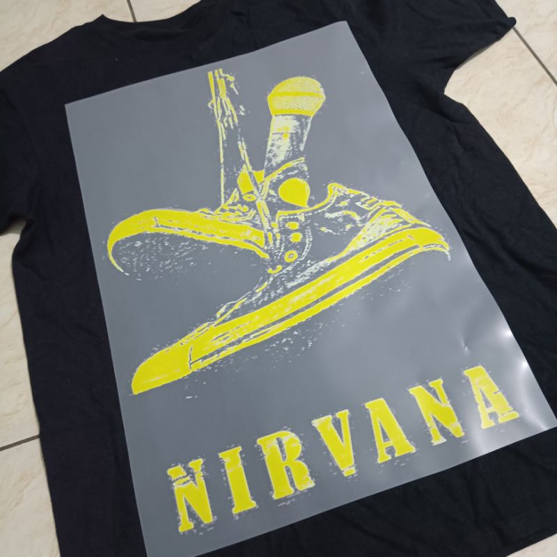 SABLON DTF BAND NIRVANA SABLON RASTER DTF