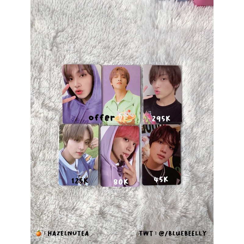 PC HAECHAN NCT HOODIE UNGU TSHIRT GLIMO POUT HELLO FUTURE