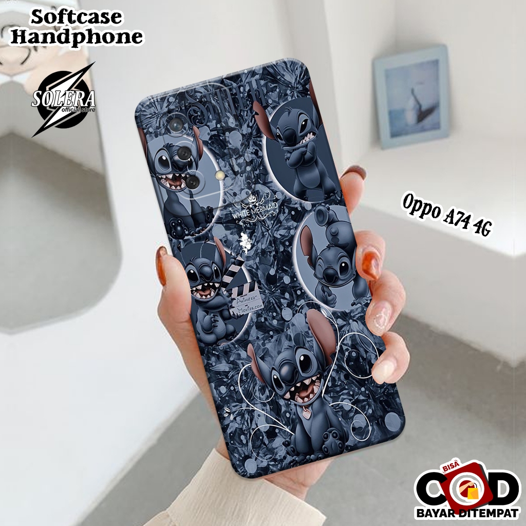 Case Oppo A74 4G Softcase Oppo A74 4G Terbaru Silikon Pro Camera Fashion Case Aesthetic Cover Hp Kes