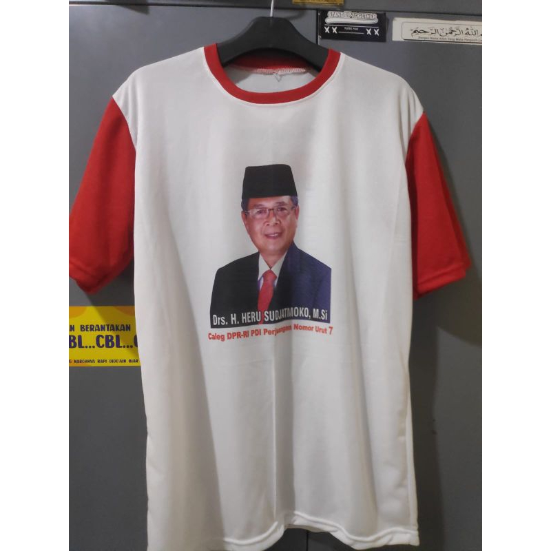 Kaos Partai Sablon