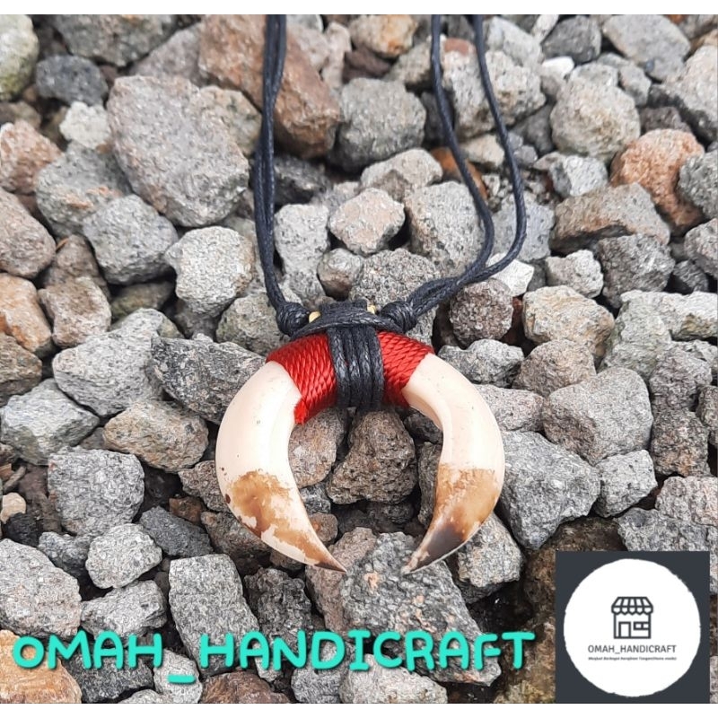 KALUNG TARING MACAN SEPASANG