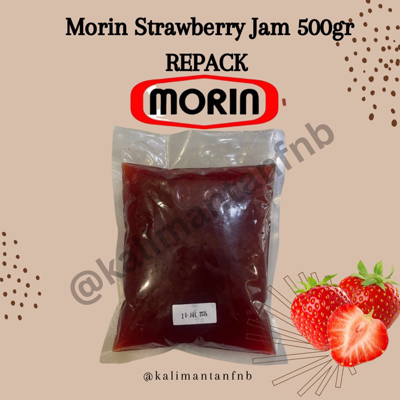

Morin Strawberry Jam / Gula Aren / Blueberry / NANAS filler 500gr - REPACK