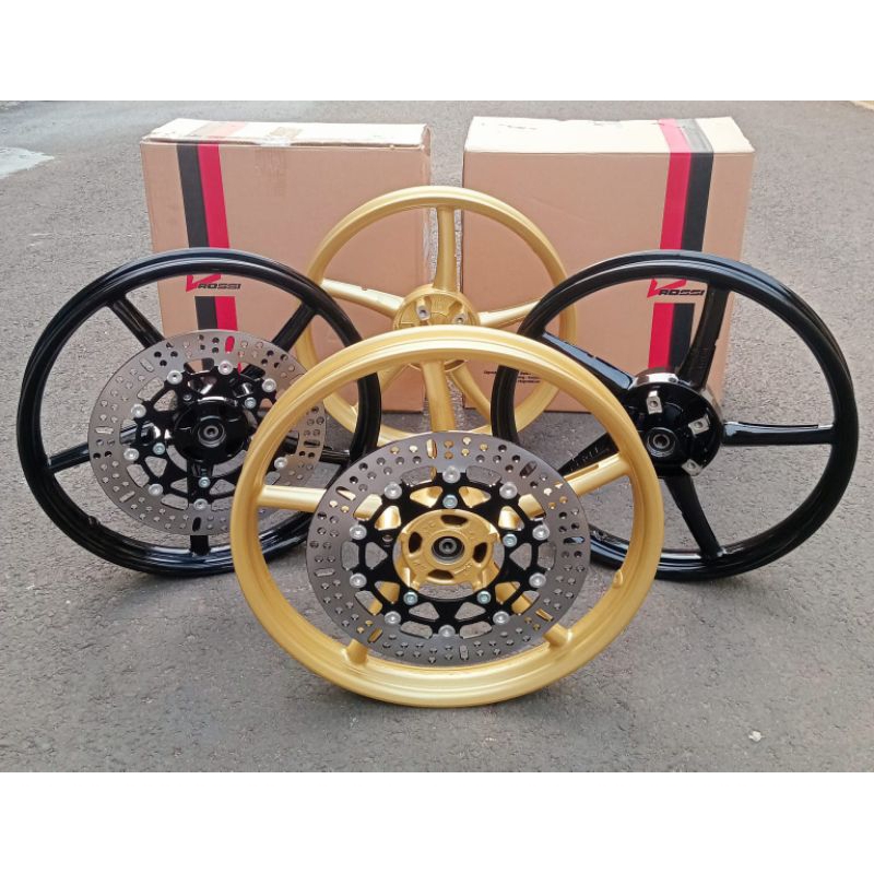 VELG PELAK RACING V ROSSI SPRINT SANCA MODEL RCB PNP MX KING 150 ORIGINAL V ROSSI