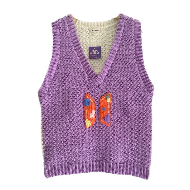 CUSTOM VEST - crochet handmade