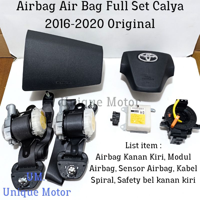 Airbag Air Bag Full Set Calya Sigra 2016-2020 Original