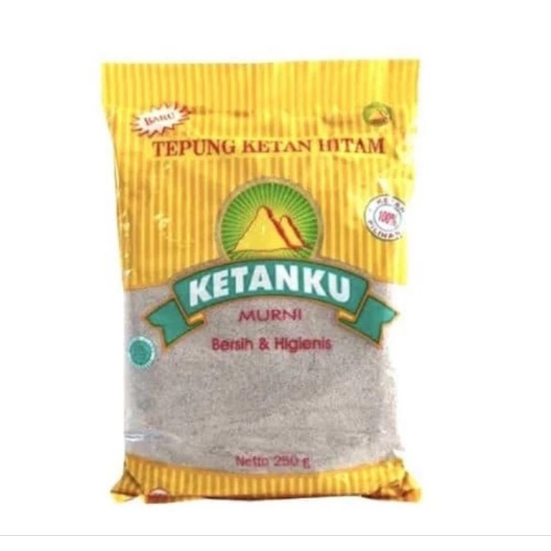 

Tepung Ketan Hitam Ketanku murni 250gr
