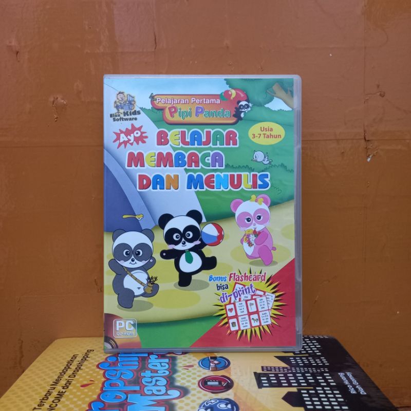 PC CD ROM BELAJAR MEMBACA DAN MENULIS