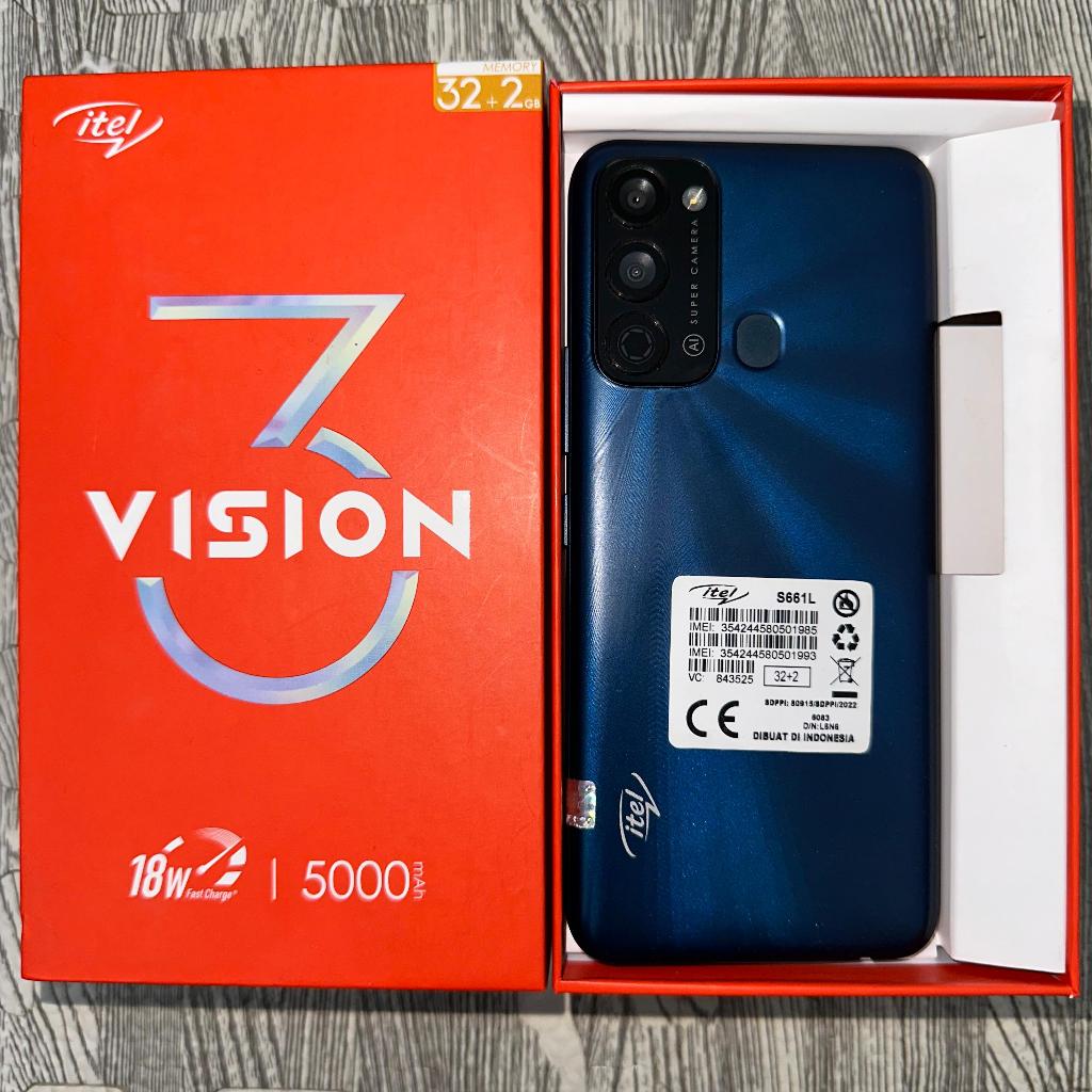 Infinix Itel Vision 3 2/32GB Second Fullset