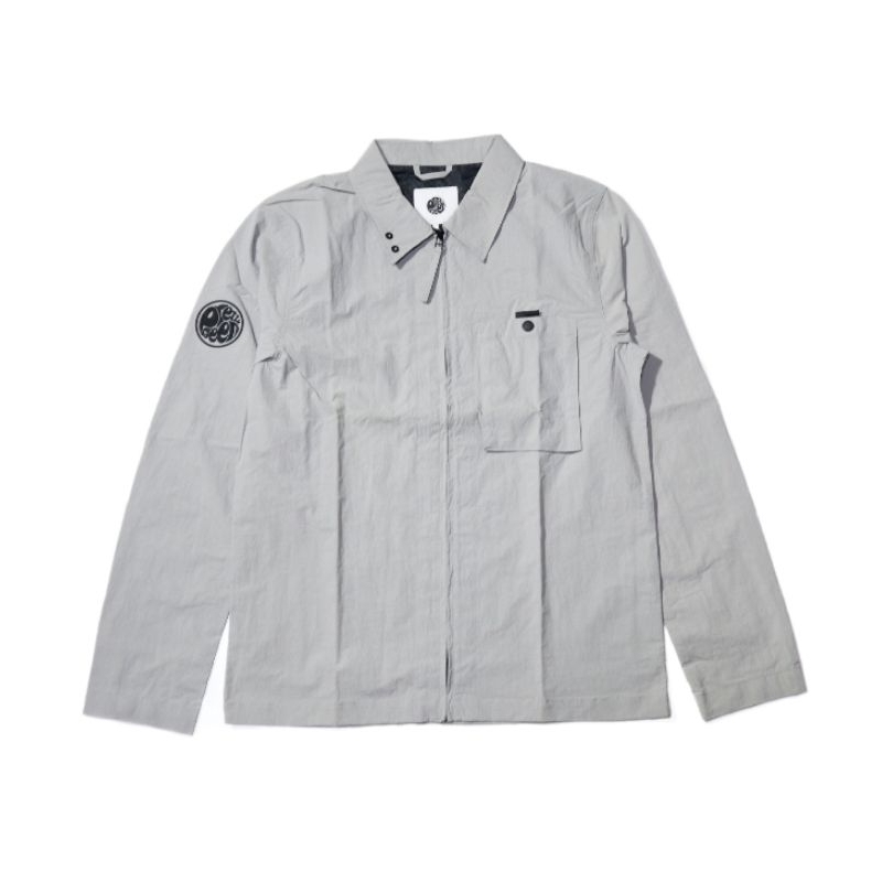 Pretty Green Heaton Overshirt Grey Original