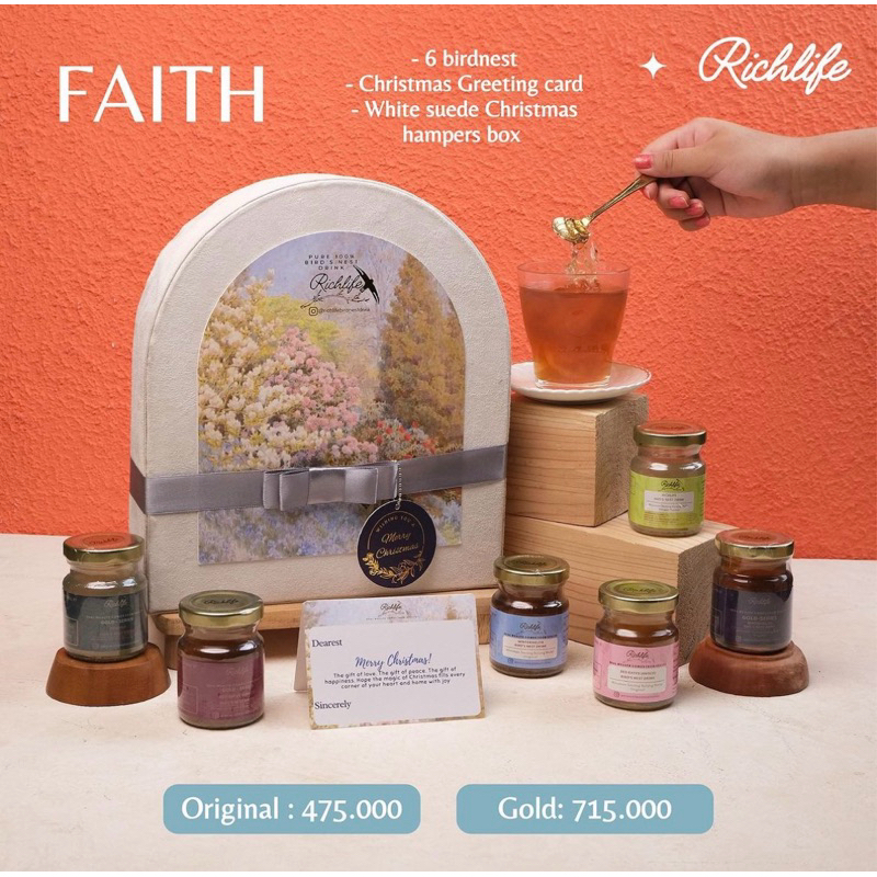 

HAMPERS NATAL CHRISTMAS 2023 BIRDNEST/SARANG BURUNG WALET-FAITH GIFTBOX