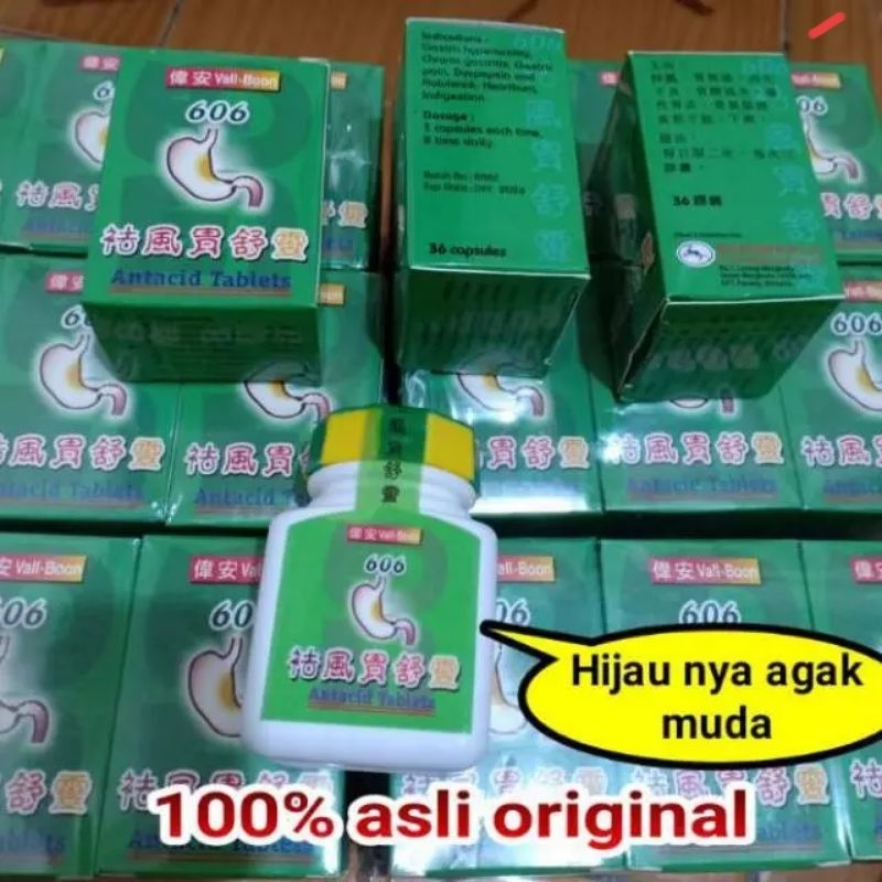 Obat maag 606 vall boon asli original GARANSI uang kembali