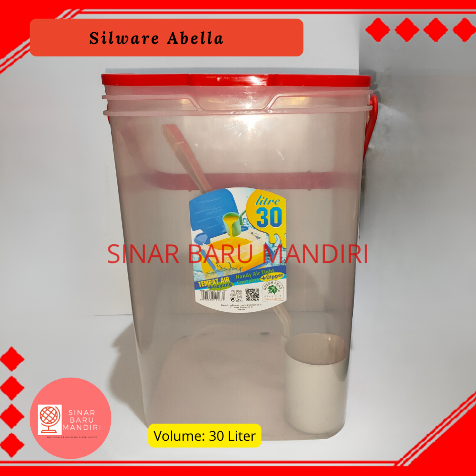 Tempat Air dengan gayung / Tempat Jus / Tempat Es Buah / Abella 30 Liter