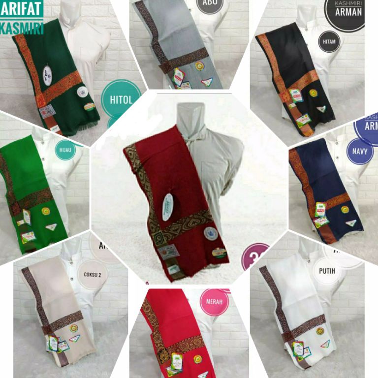 Terbagus.. SORBAN KASHMIRI SORBAN HAJI SORBAN PANJANG MADE IN INDIA SORBAN POLOS SURBAN SORBAN HIJAU