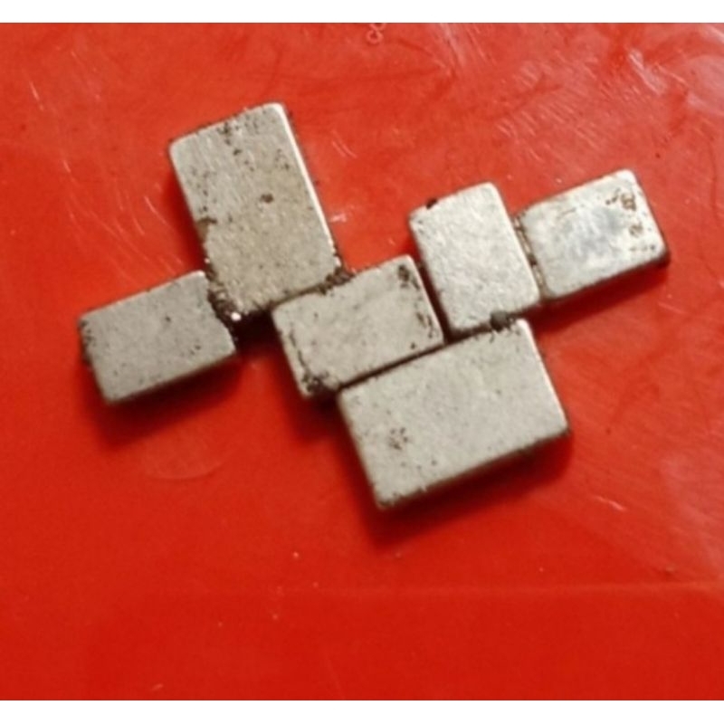 6pcs magnet neodymium kotak super lengket , magnet kecil sangat lengket