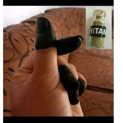 hena kuku halal dan sah untuk shalat warna hitam