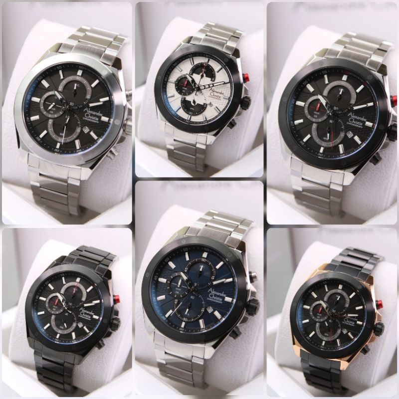 ALEXANDRE CHRISTIE 6674 / 6674MC PRIA ORIGINAL GARANSI 1TAHUN