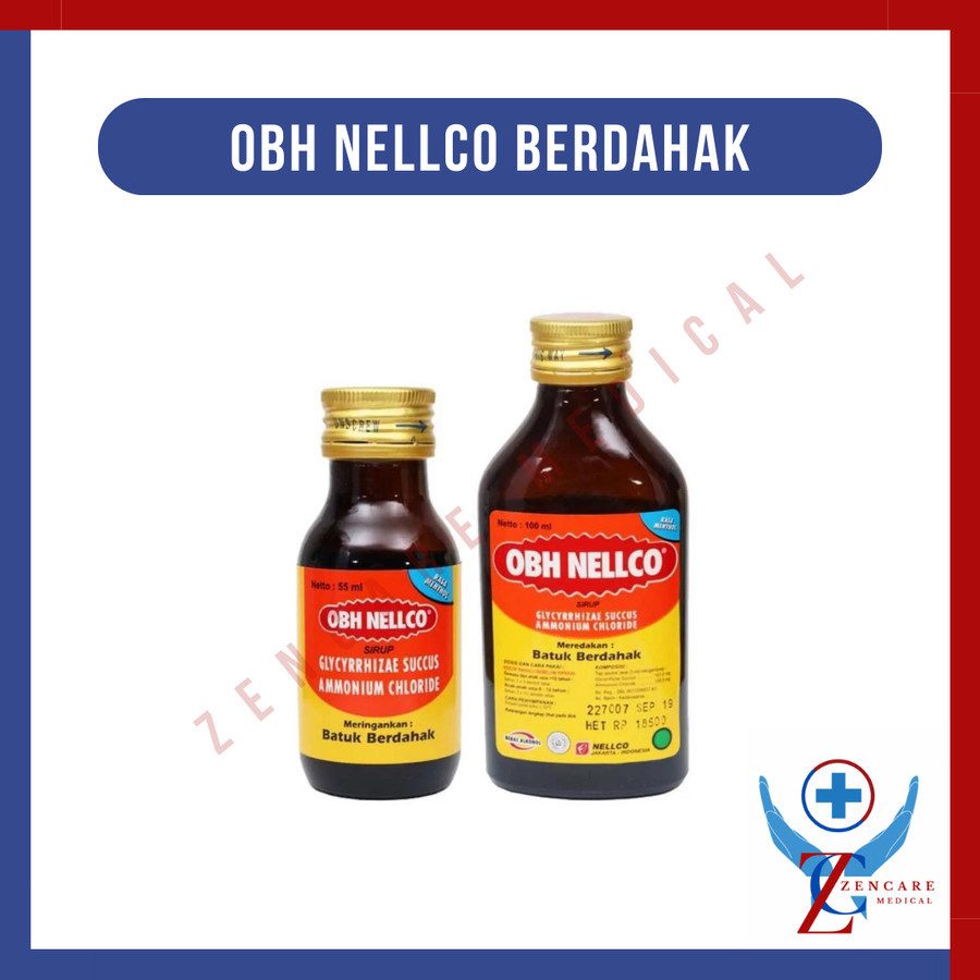 OBH Nellco Batuk Berdahak / Obat Batuk Hitam