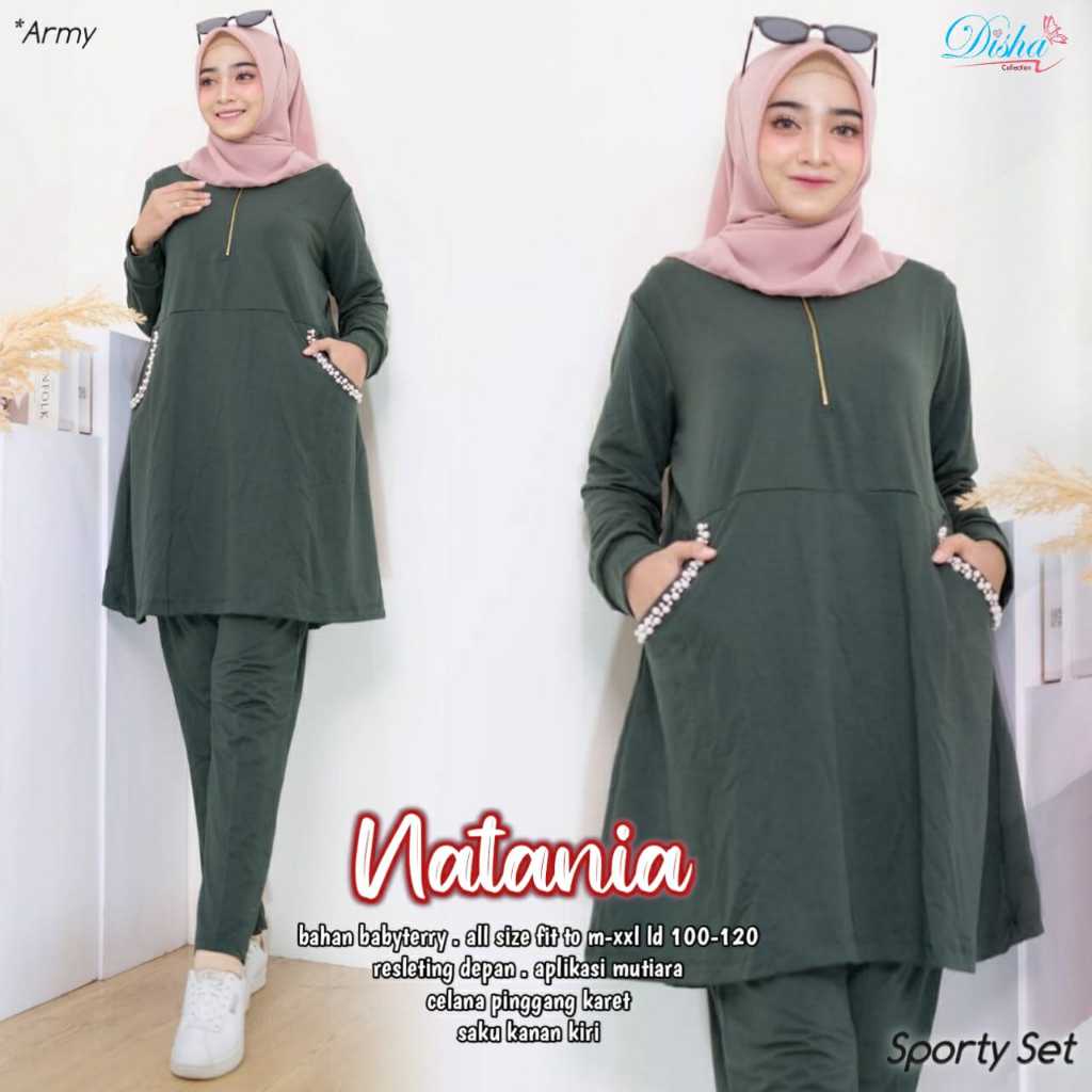 [DISHA] NEW NATANIA SET WANITA