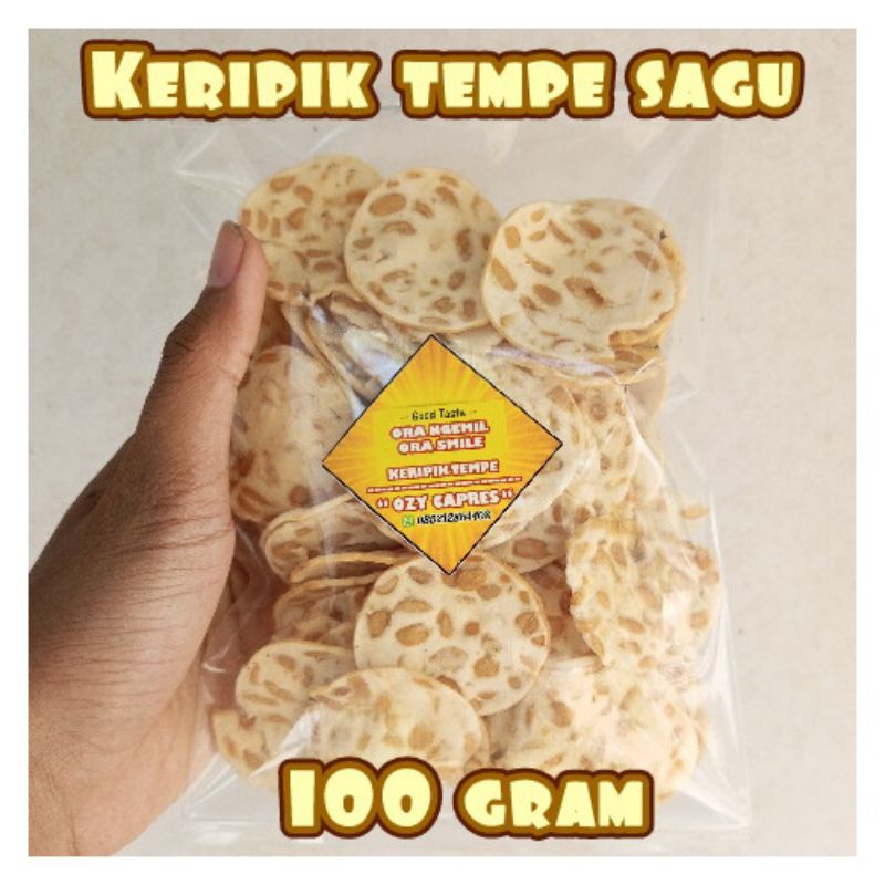 

keripik Tempe Sagu 100 Gram