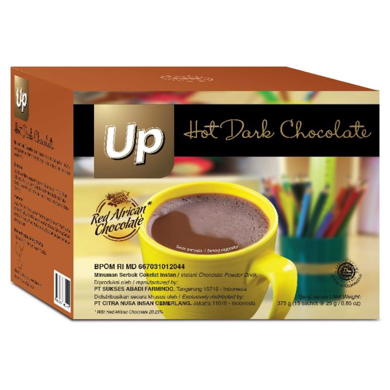 

Up Hot Dark Chocolate 73% Asli Coklat Hitam