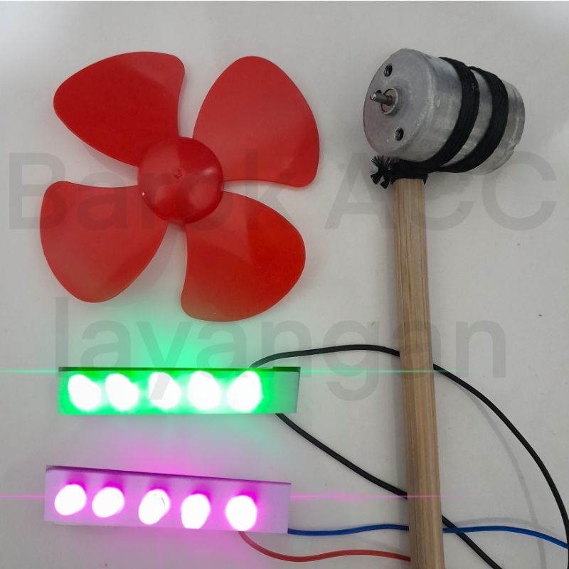 Dinamo tabung/print 12v set lampu dan kipas siap pakai di layangan (BACA DESKRIPSI)