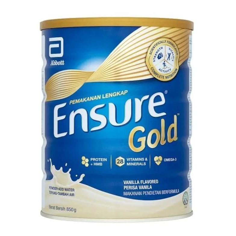 

ENSURE GOLD VANILA 850 G #SUSU NUTRISI DEWASA