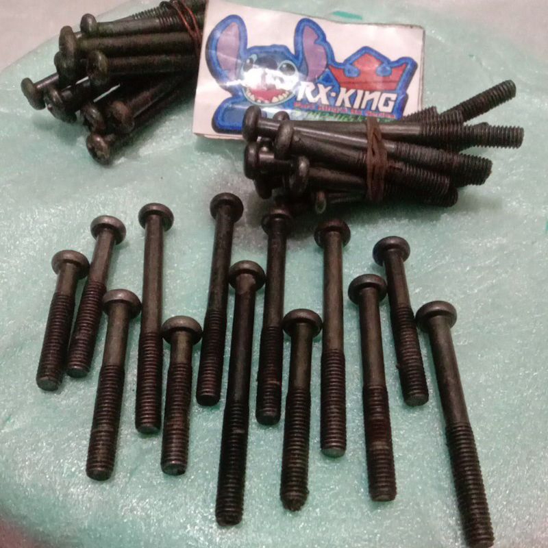 BAUT KRENGKES MESIN TENGAH RX KING SET ORI COPOTAN MULUS